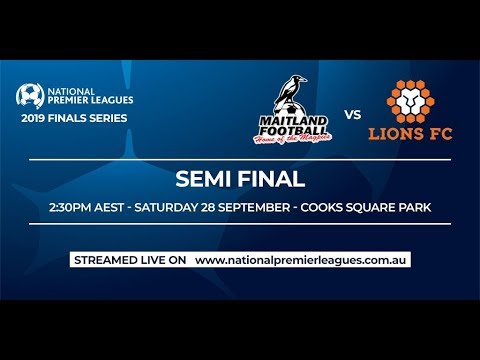 LIVE STREAM: NPL Semi Final - Maitland FC v Lions FC