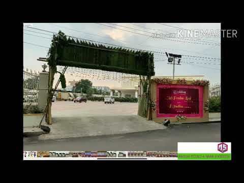 Today's Wedding decoration of M.Prabu Raj & P.Indhu @ Rarthinaval Jayakumar Thirumana Mandapam