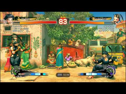 [SSFIV: AE] Machohko (Makoto) vs Nyankupo (Ibuki)