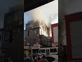 Fire broke out at a building in Kandy, 