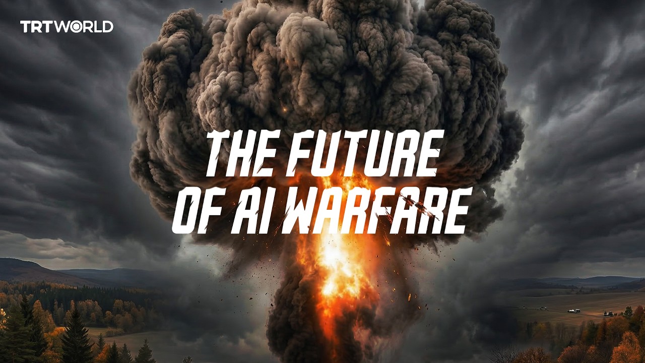 What does AI warfare look like and why might it favour nuclear escalation?