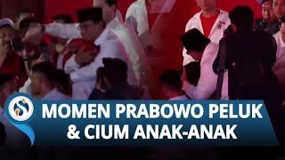 Momen Hangat Prabowo Peluk hingga Cium Anak-anak di Karnaval HUT RI Ke-80, Netizen Dibuat Terharu!