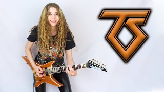 TWISTED SISTER - We&#39;re Not Gonna Take It (guitar cover + SOLO) | Sonia Anubis