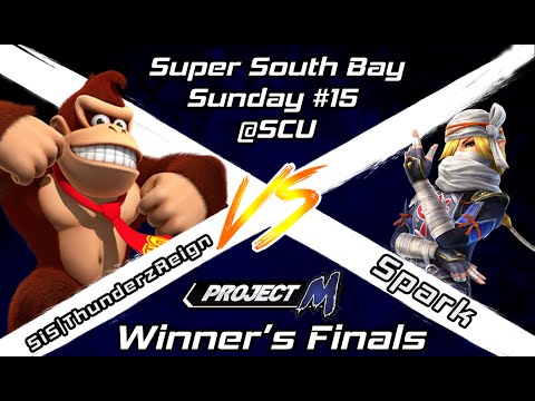 SSBS 15 Winners Finals SiS | ThundeRzReiGN (Donkey Kong) v Spark (Sheik)