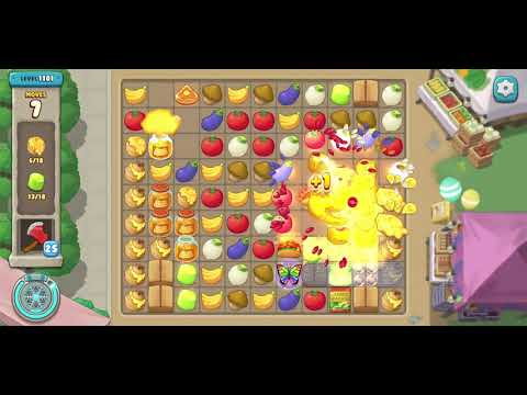 We Bare Bears Match3 Repairs Level 1101 - No Boosters