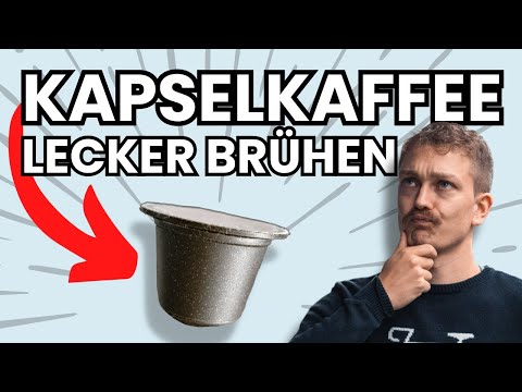 Making fantastic capsule coffee is so easy - Improve the taste of your Nespresso capsule machine