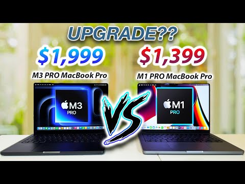 14” MacBook Pro M3 PRO Vs M1 PRO - TWO YEAR UPGRADE ENOUGH?