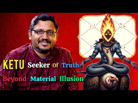 Ketu: Mystical South Node of Moon for Spiritual Liberation - Explained by Rajarshi Nandy #ketu