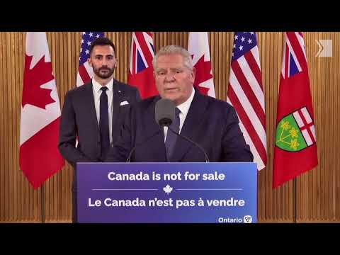 Doug Ford makes good on threat to slap 25 per cent export tax on electricity to the U.S.