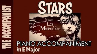 Stars - from the musical Les Misérables - (Safe behind bars version) - Piano Accompaniment - Karaoke