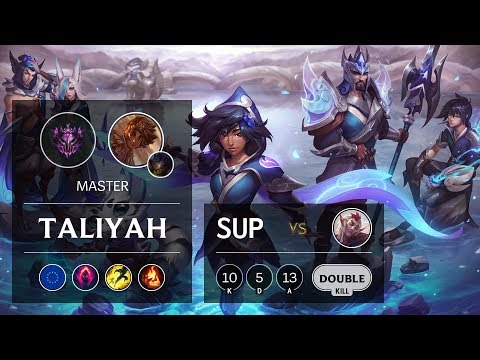 Taliyah Support vs Rakan - EUW Master Patch 9.24