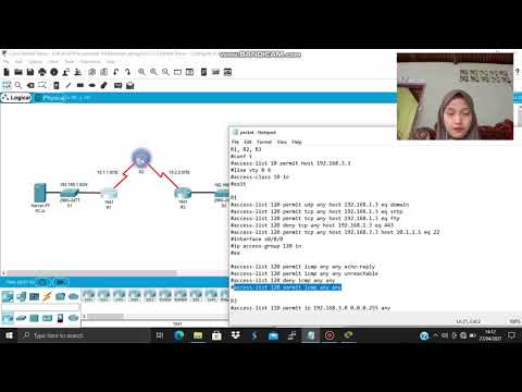 4.1.2.5 Packet Tracer - Configure IP ACLs to Mitigate Attacks