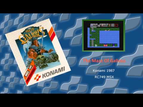 MSX The Maze Of Galious - Music [RC749]