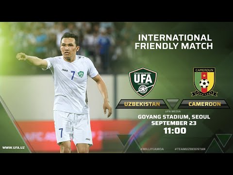 Uzbekistan vs Cameroon | International friendly match | Live