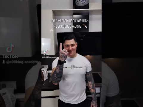 Die 3 Messer die du wirklich in der Küche brauchst 🔪 #shorts #youtubeshorts #cookingacademy #viral
