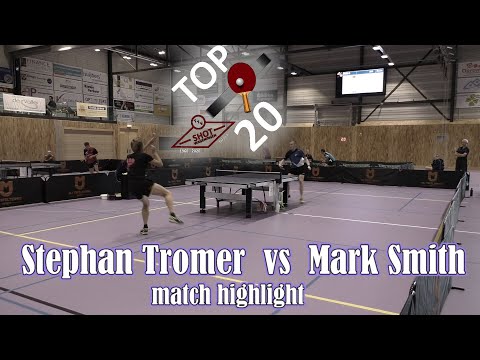 Stephan Tromer vs Mark Smith Top 20 International tournament Wageningen