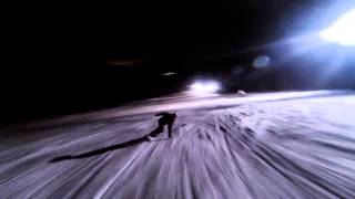 preview picture of video 'Night Skiing and Snowboarding in Kuzbass'