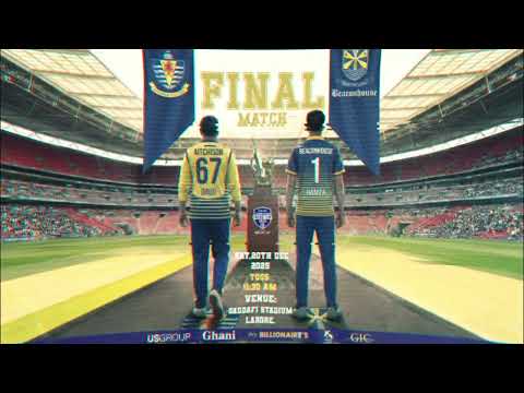 Beaconhouse vs Aitchison College — PCB Ghani Lahore School Cricket Cup 2025 Final at Gaddafi Stadium