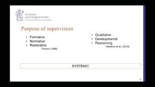 Coaching psychology supervision