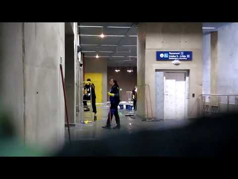 Preparativos Finais da Linha 5 - Lilás