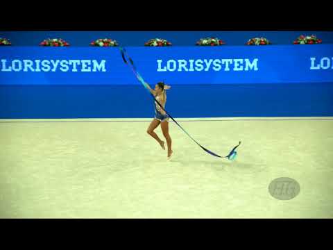 CASTIGLIONI Lucia (SMR) - 2017 Rhythmic Worlds, Pesaro (ITA) - Qualifications Ribbon