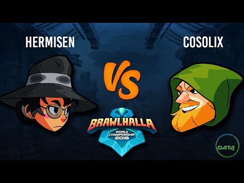 Brawlhalla World Championships 2018: 1v1 Pools: Hermisen vs Cosolix