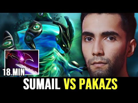 SUMAIL mid Morphling Situational Build vs Pakazs