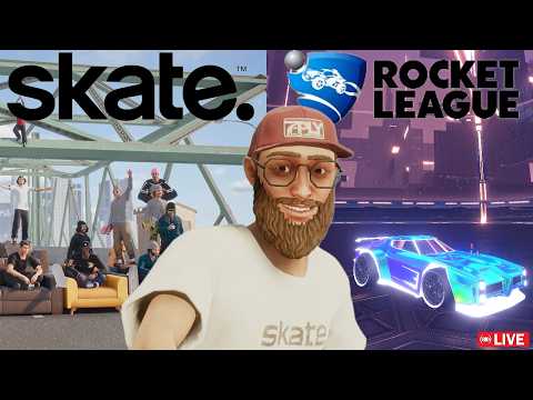 SKATE 4 OPEN LOBBY | like Milky but worse | Rocket League later | COME JOIN THE LOBBY | ROAD TO 5K