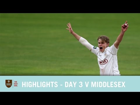 Surrey build lead - Highlights of County Championship v Middlesex - Day Three