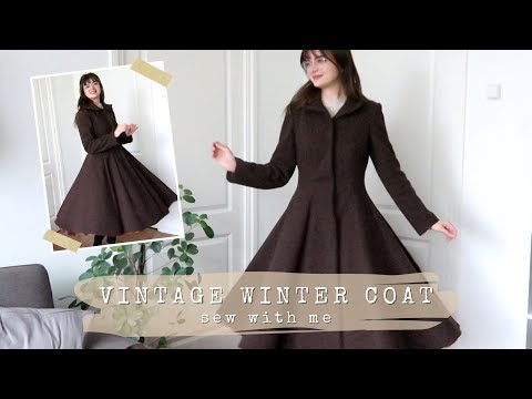 Making My First Winter Coat 🧵 Sew With Me