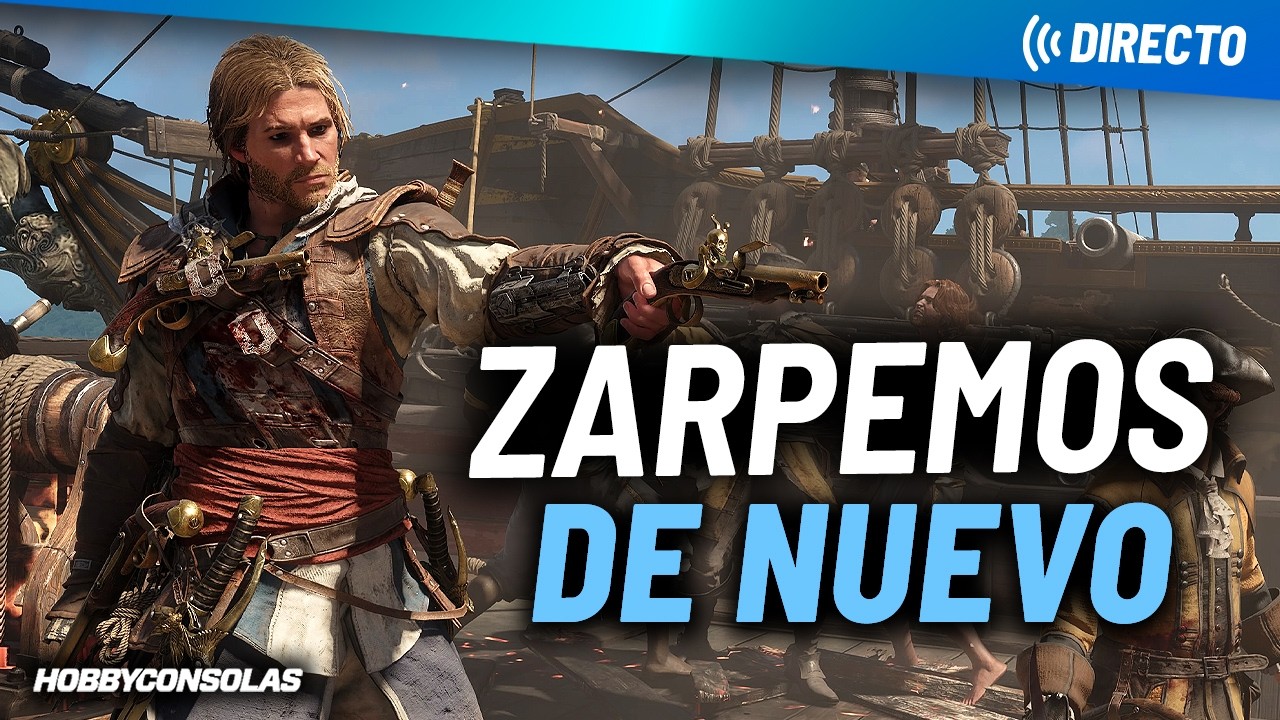 Jugamos ASSASSIN'S CREED BLACK FLAG RESYNCED en sus primeras misiones. A navegar