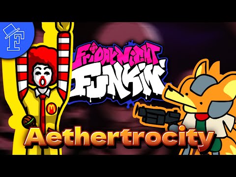FNF: JellyBean VS. The Skeletons - Aethertrocity (Atrocity feat. Ronald Mcdonald & Melee Fox)