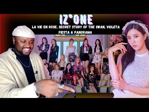 DISCOVERING IZ*ONE - La Vie en Rose, Secret Story of the Swan, Violeta, Fiesta | HONEST Reaction