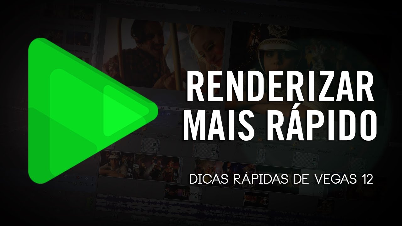 Como renderizar seus vídeos mais rápido Vegas Pro 11 (HD)