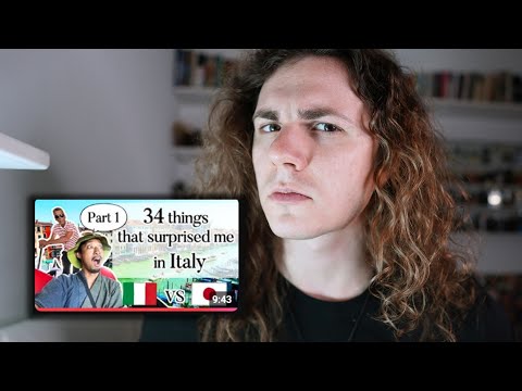 Mister Italy Reacts to "34 Things that Surprised me in Italy "