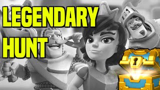 Clash Royale | The Legendary Hunt | Chest Opening | Gold Chests