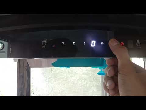 how to operate faber chimney and autoclean function.