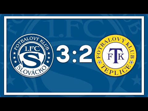 SESTŘIH: 1. FC Slovácko - FK Teplice (3:2)