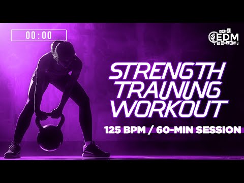 🔥 Strength Training Workout Music – 125 BPM | Gym Power Mix (60-Min Session)