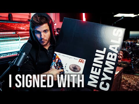 I Signed with MEINL CYMBALS / UNBOXING