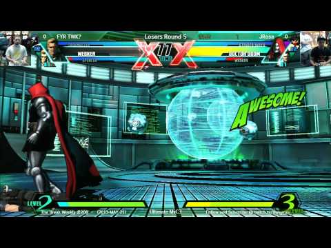 The Break #208  UMvC3 L5 - FYR TWK VS JRosa
