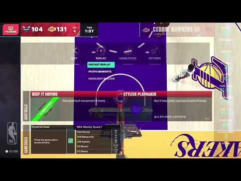 LALakers Finals gm 5 vs hornets n melo n miller