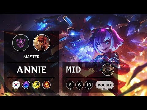 Annie Mid vs Kled - KR Master Patch 9.17