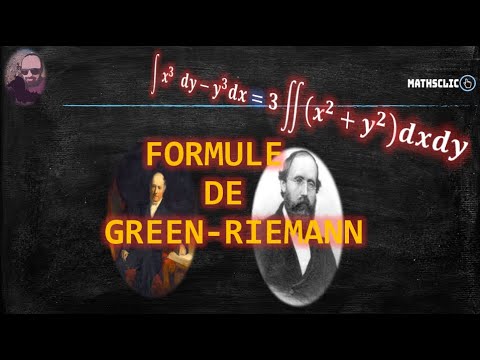 🔴MATHSCLIC COURS | FORMULE DE GREEN-RIEMANN AVEC EXEMPLE