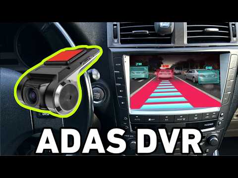 How To Install an ADAS DVR Dash Cam in ANY Car? - Lane Assist?
