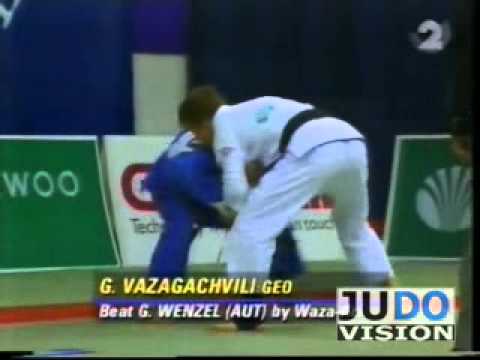 JUDO 1995 European Championships: Giorgi Vazagashvili (GEO) - Gernot Wenzel (AUT)