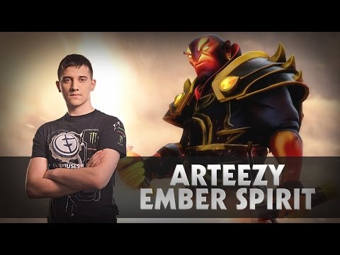 Team Secret Arteezy Ember Spirit gameplay- Ranked Match