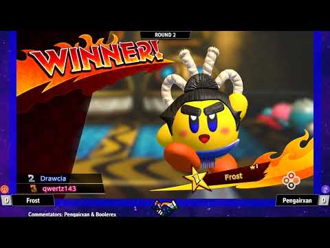 Frost (Wrestler) vs Pengairxan (Meta Knight/Bomb/Dedede) - Kirby Fighters India Tournament #18