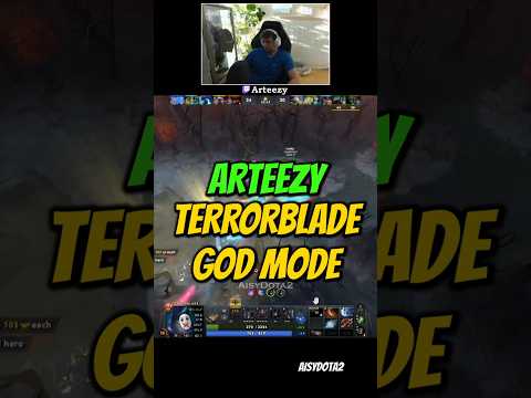 Arteezy's Terrorblade God Mode 1v2 🔥
