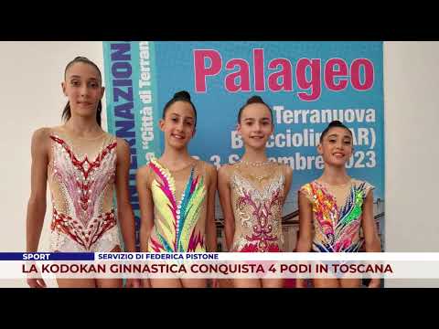 SPORT. LA KODOKAN GINNASTICA CONQUISTA 4 PODI IN TOSCANA
